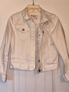 Mudd White Denim Jacket